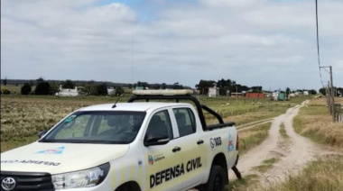 La rápida respuesta de Defensa Civil permitió asistir a dos adultos mayores en una situación de urgencia