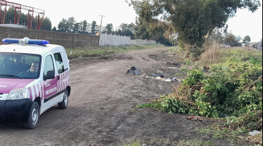 Refuerzan los controles para sancionar el arrojo de residuos en la vía pública