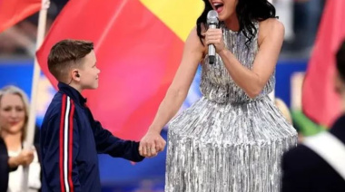 Quién es Tius Luka, el niño que compartió escenario con Katy Perry en la apertura del Mundial 2026