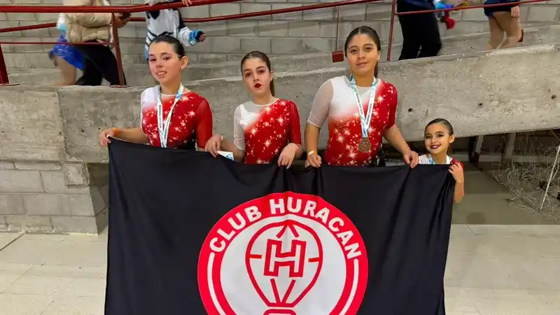 Patinadoras de Huracán clasificaron a dos copas nacionales