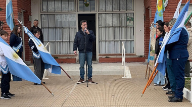 En el 117° aniversario de Claraz, el Intendente resaltó “el esfuerzo y la solidaridad” que forjaron al pueblo