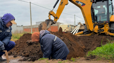 Obras Sanitarias resolvió más de 250 reclamos y avanzó con obras y mantenimiento en varios puntos del distrito