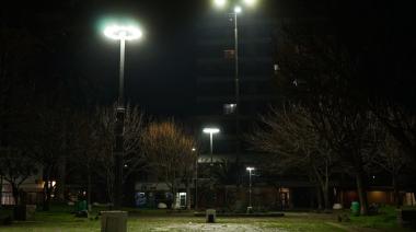 Avanza el recambio de luminarias en distintos sectores de la ciudad