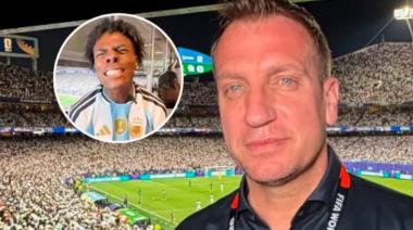 Maxi López se enfrentó con Speed en la previa del partido contra Inglaterra