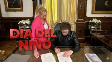 Javier Milei firmó el Decreto 562/2025 y el Día del Niño cambió de nombre