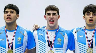 Demian Goñi, campeón del Sur y Centro América con Argentina