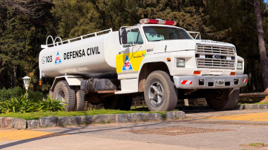 Defensa Civil suma una cisterna de 12 mil litros y fortalece su capacidad de respuesta