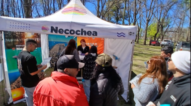 Necochea llevó sus atractivos y sabores a la Fiesta Nacional del Salame Quintero en Mercedes