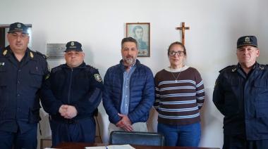 Se pusieron en funciones nuevas autoridades en los puestos de vigilancia de Claraz y el Balneario Los Ángeles