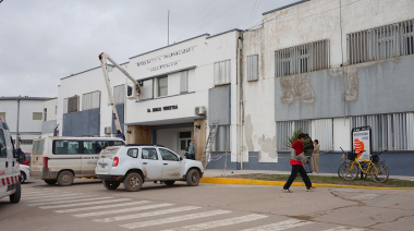 Se realizaron trabajos de pintura, mantenimiento y reparaciones estructurales en el Hospital Ferreyra
