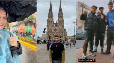 Los famosos que se sumaron a la Peregrinación a Luján y compartieron su experiencia de fe