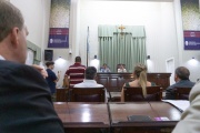 Además de enumerar obras, el Intendente brindó un discurso potente y repleto de anuncios