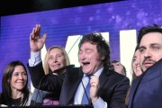 Por 12 puntos, Javier Milei fue electo como el nuevo presidente de la Argentina