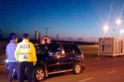 Llevaba droga oculta en el interior de un vehículo