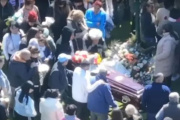 Triple femicidio de Florencio Varela: así fue el último adiós a Brenda y Morena