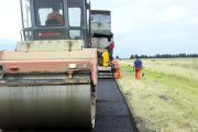 Vialidad trabaja en el arreglo de las rutas de acceso a Necochea