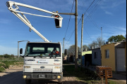 Sigue el plan de recambio de luminarias en Quequén