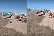 Malestar en Mar del Plata: avanzan los balnearios en Playa Grande y prácticamente no queda espacio público