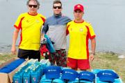 SUGARA entregó kits a guardavidas en el inicio de la temporada