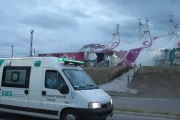Una equilibrista del circo sufrió heridas en una caída