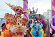 El carnaval de máscaras volvió a llenar de color la villa balnearia