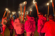 Ceremonia de Antorchas: Necochea y Quequén rinden homenaje a sus guardavidas