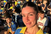 Quién es la morocha hincha de Boca que sedujo a un notero de streaming: se llama Daniela Iker y es psicóloga