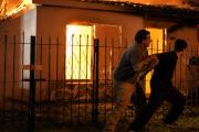 Alexis perdió todo en un incendio y apela a la solidaridad de los necochenses para volver a empezar