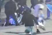 Cobarde agresión a un policía durante los festejos: recibió ocho puntos de sutura