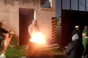 Colectivos: los choferes no pudieron ingresar a la empresa