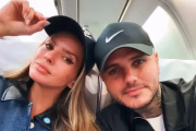 Filoso mensaje de Mauro Icardi y la China Suárez tras una cena romántica noche en Italia: "¿Permiso al juez?"