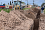 Concluyó la obra de la colectora cloacal, clave para el Barrio Norte