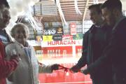 El Intendente participó en la inauguración del piso flotante del Club Huracán