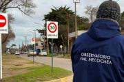 Refuerzan la educación vial y el ordenamiento del tránsito en el sector de 77 y 58