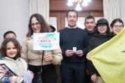 Del barrio al municipio: alumnos de la Escuela 501 compartieron una jornada especial con el Intendente